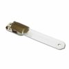 Locking Clip with Frosted Nylon Strap and Plastic Popper Fastening