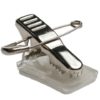 Metal Crocodile Clip & Safety Pin with 23 x 14 mm Self Adhesive Pad