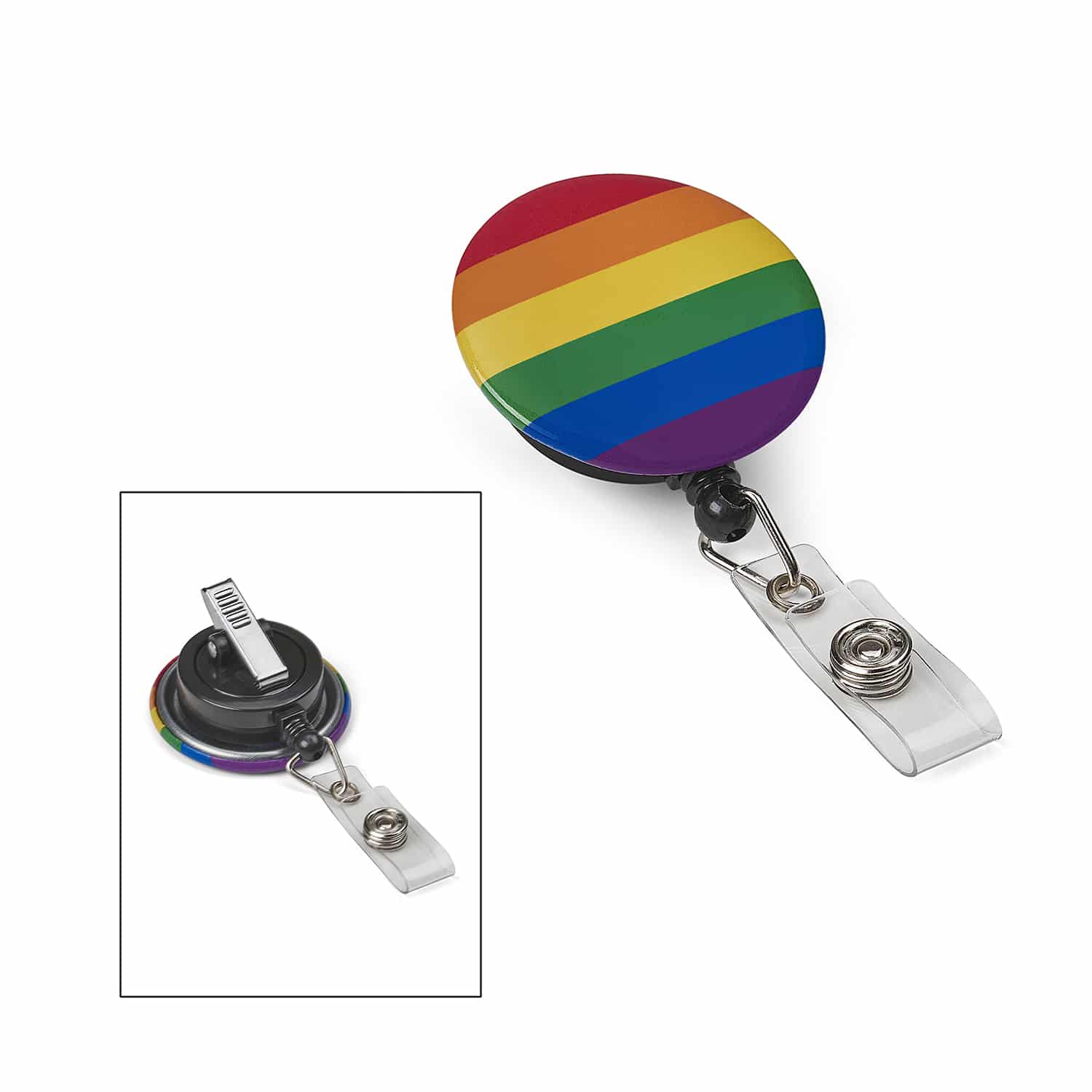 Badge Reels  Retractable card holders ideal for ID cards.