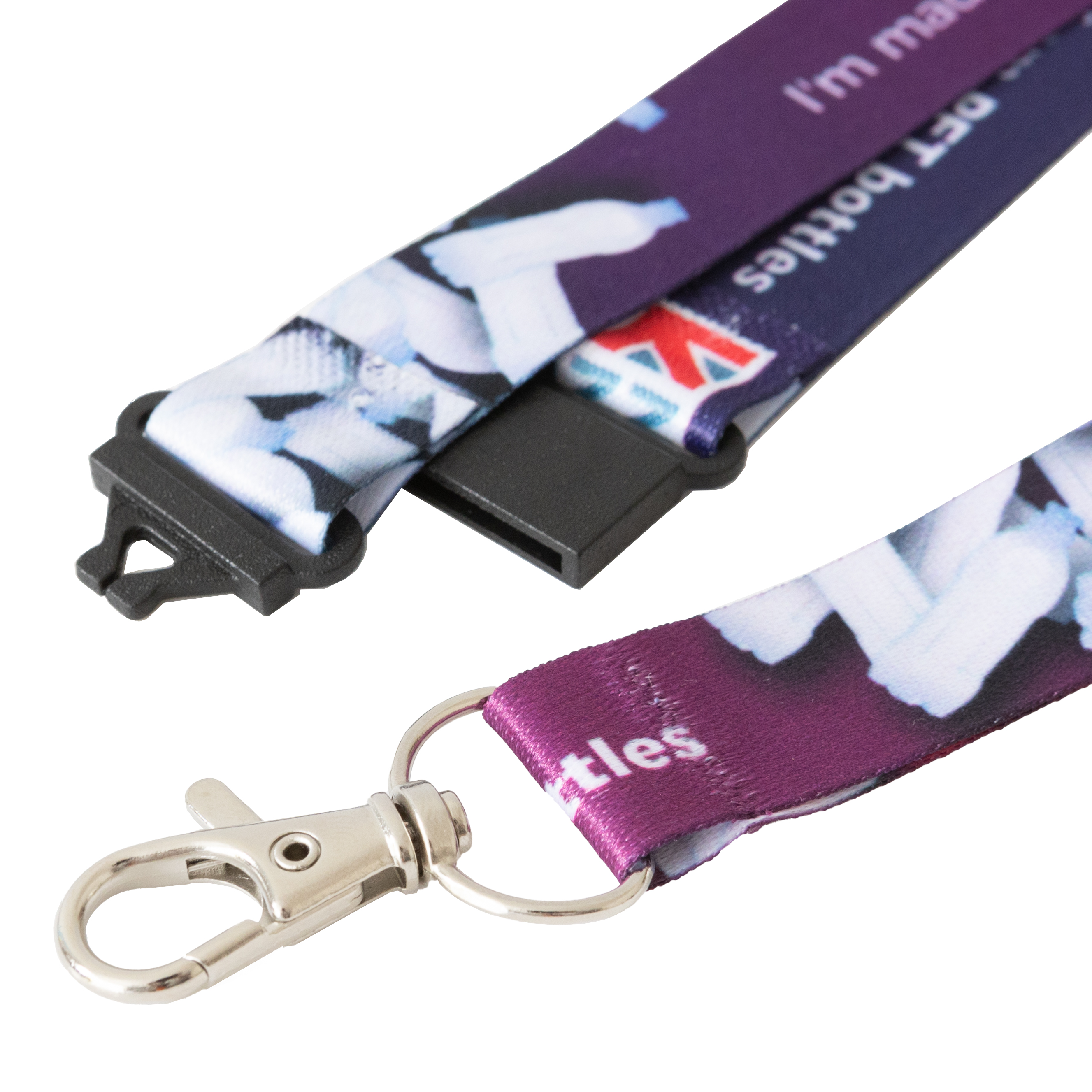 UK Made Full Colour Heat Transfer Lanyards – 5 Days Express